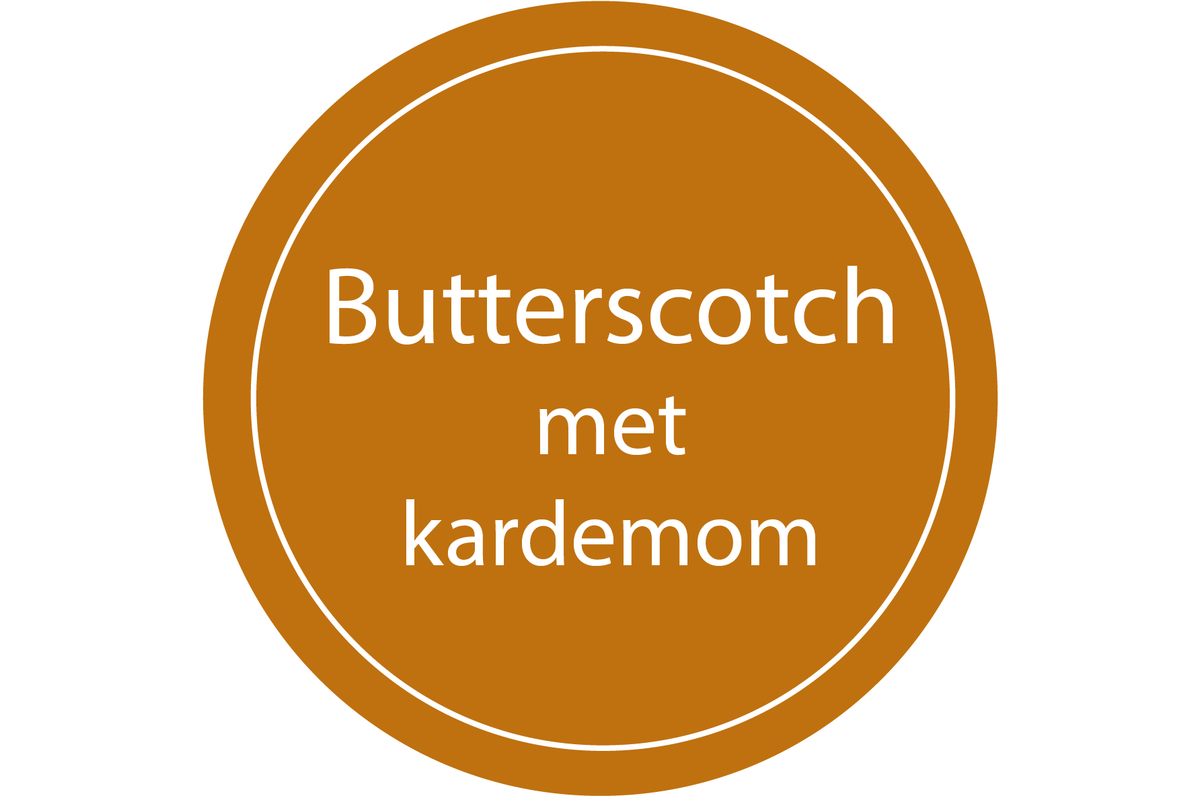 Butterscotch met kardemom (550ml)