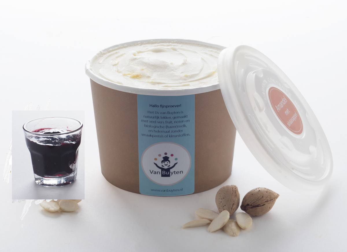 Amandel met amarenen (550ml)