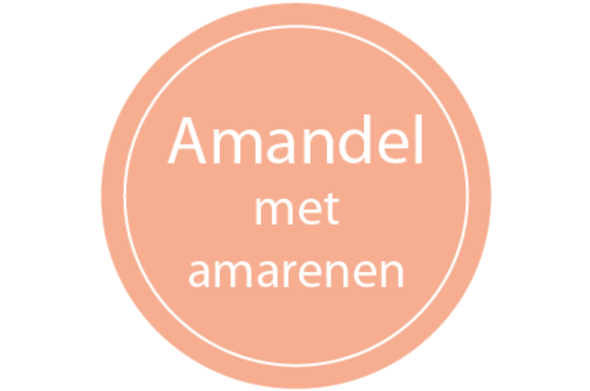 Amandel met amarenen (550ml)