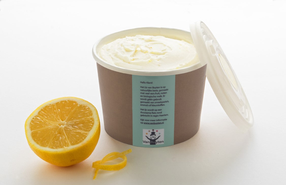 Ice cream from Buyten- Lemon with cream (550ml)