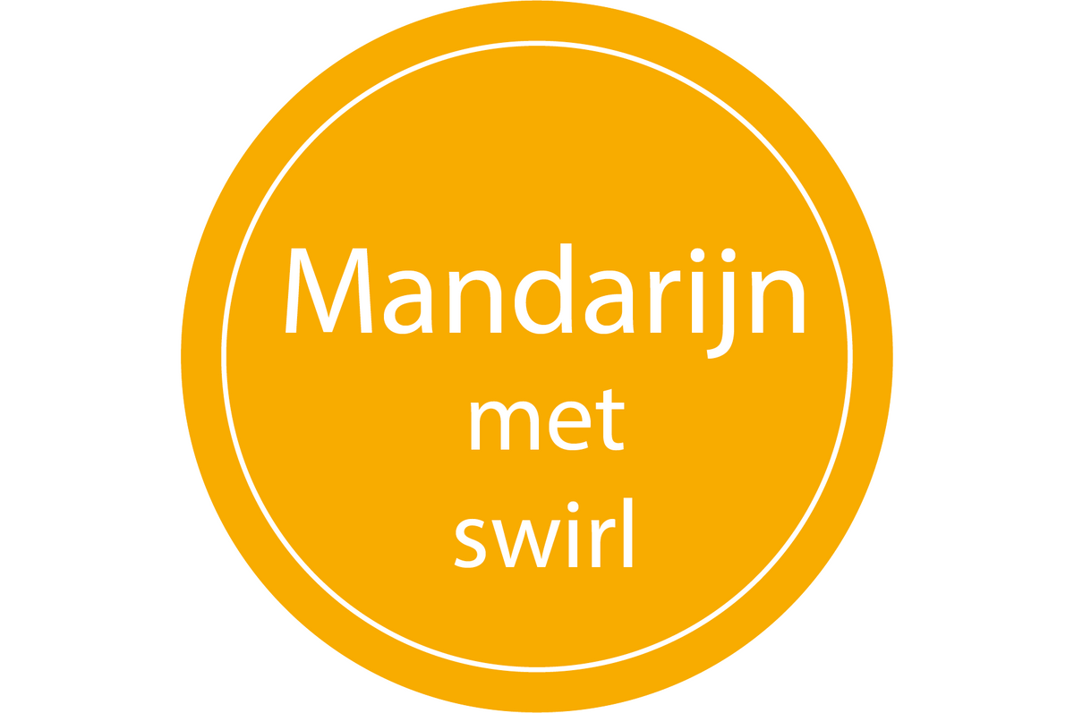 Mandarijn met swirl (550ml)