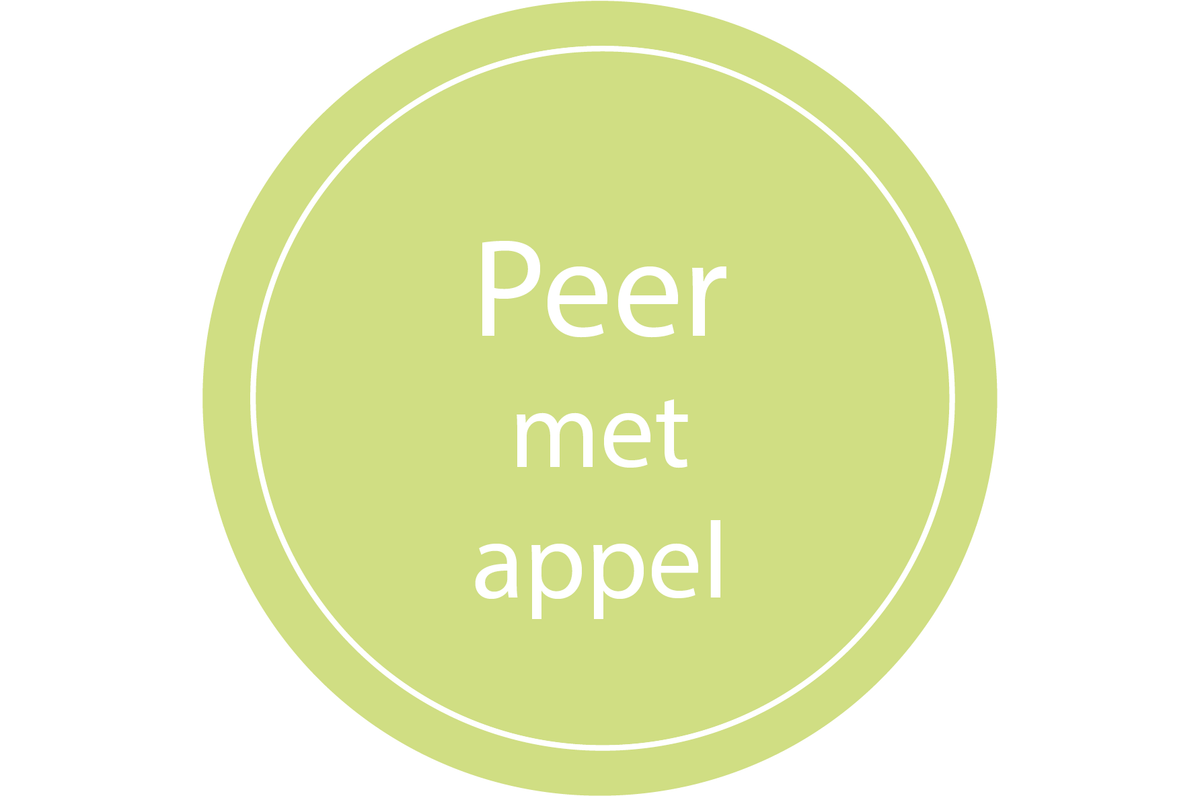 Sorbet Peer met appel (550ml)