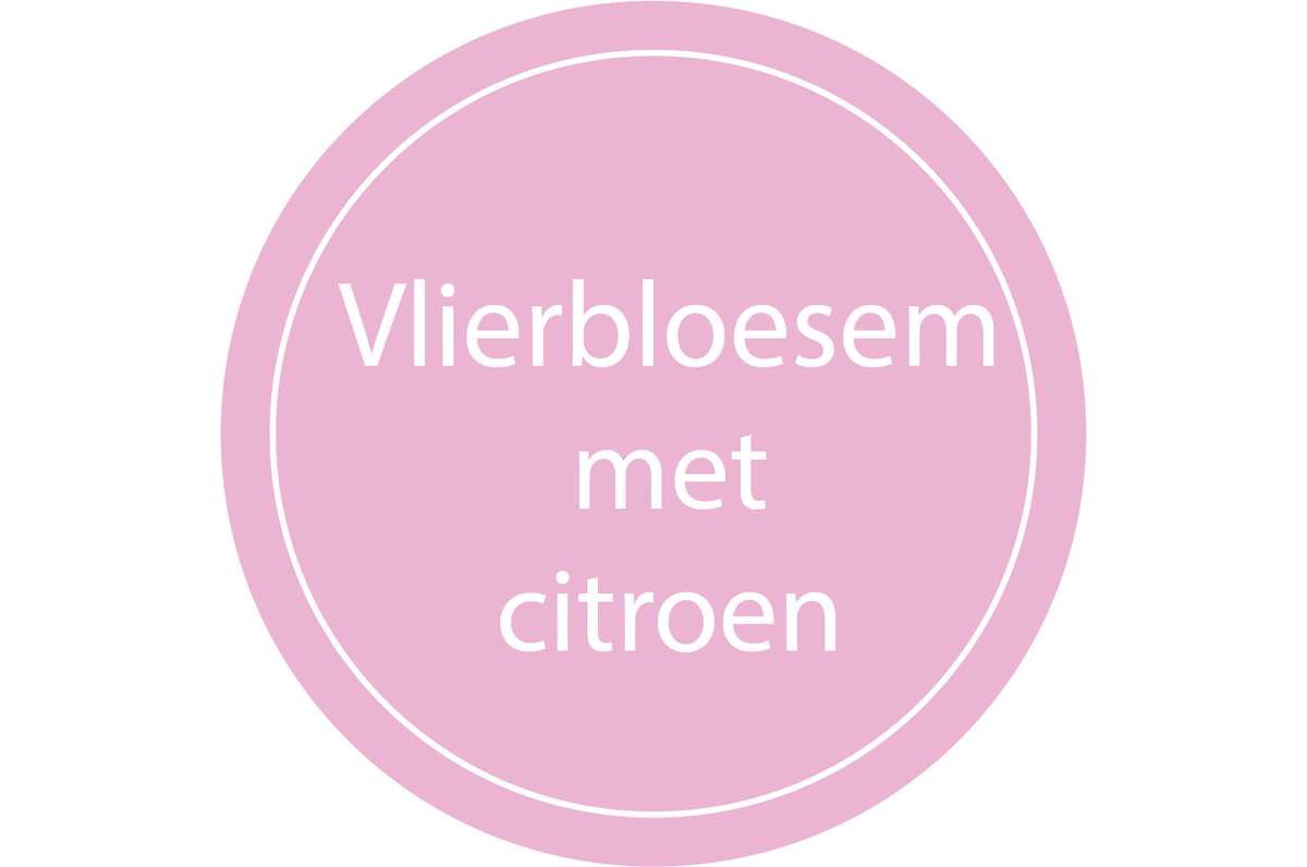 Sorbet Vlierbloesem met citroen (550ml)